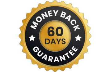 EndoPeak 60-day satisfaction guarantee badge representing customer trust and confidence